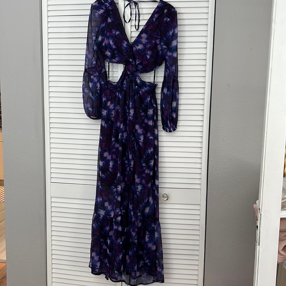 RAHI Tie Dye Printed Dress